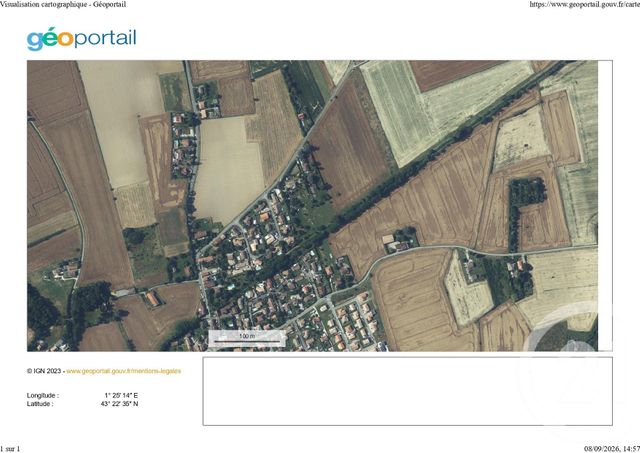 Terrain &agrave; vendre - 3575 m2 - Miremont - 31 - MIDI-PYRENEES